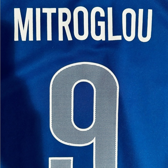 VTG Greece Belobeck Kostas Mitroglou #9 National Football Jersey Size: M - Picture 5 of 6